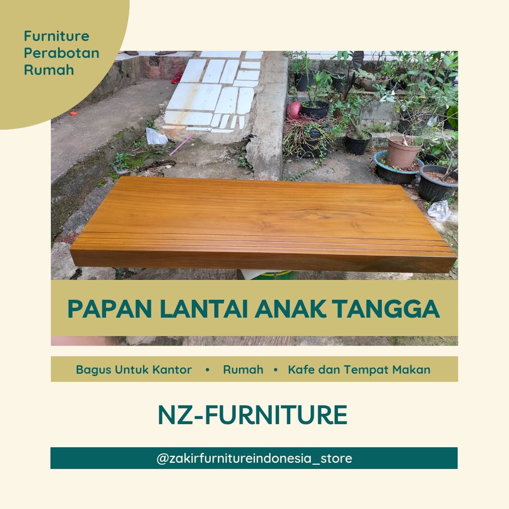 papan lantai anak tangga