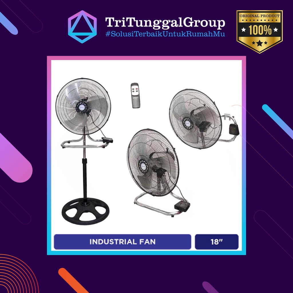 (BAYAR DI TEMPAT) Kipas Angin MIYAKO 18RC 3in1 / KIPAS ANGIN Miyako KST-18RC / KST18RC / KST 18RC + 
