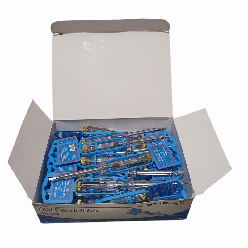 Tespen test pen Visalux STARLUX testpen obeng tes pen alat deteksi arus obeng tespen