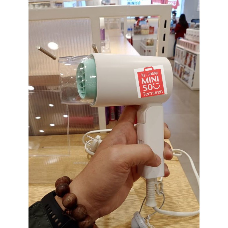 MINISO HAIR DRYER LIPAT / HAIR DRYER TRAVELING 1000WATT
