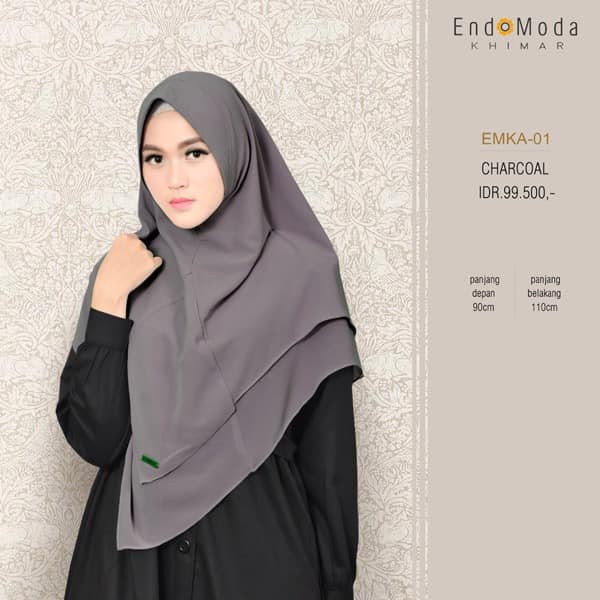 Endomoda: Jilbab Khimar Emka 01-3