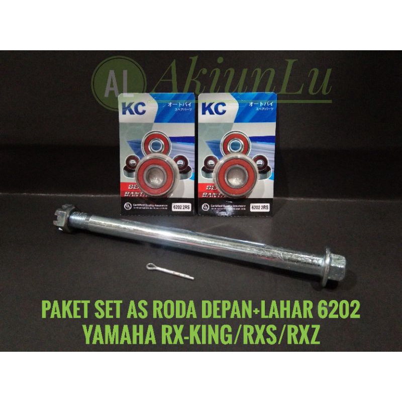 AS RODA DEPAN+LAHAR SET YAMAHA RX-KING/RXS/RXZ