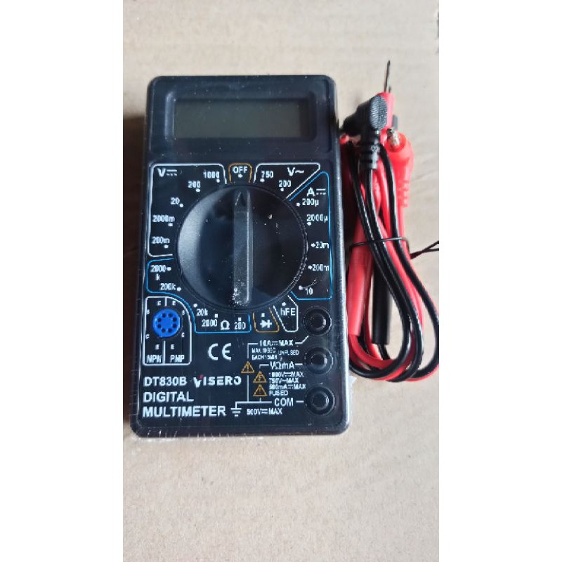 multitester digital visero
