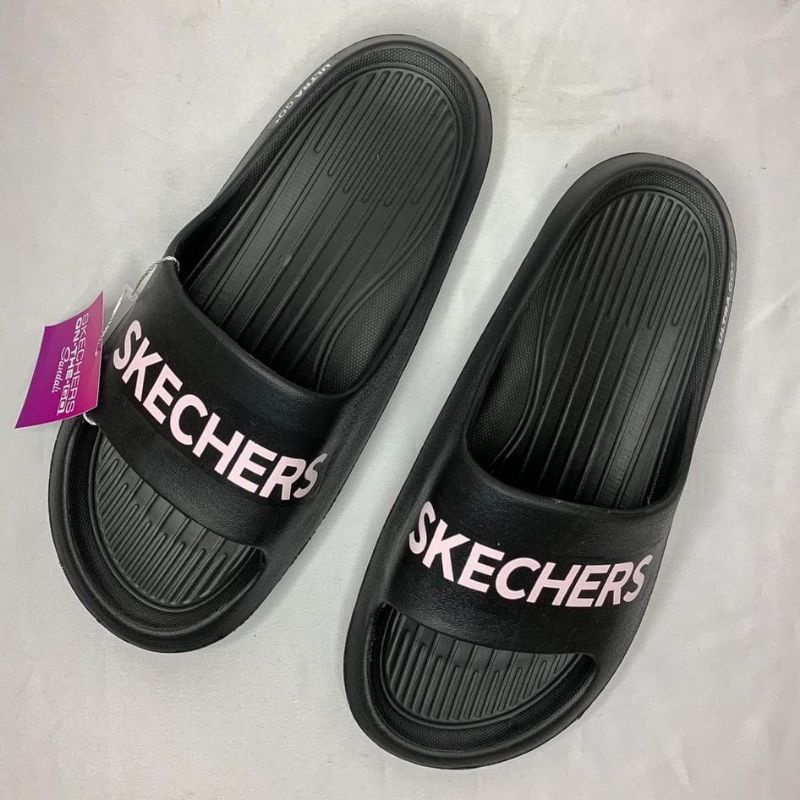 Sandal Wanita Slip On Sendal Cewek Skechers