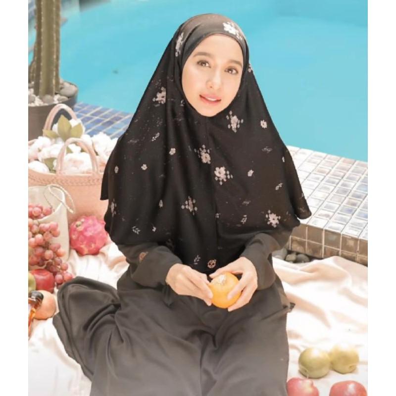 Hijab Dirumah Aja Motif by L by LCB
