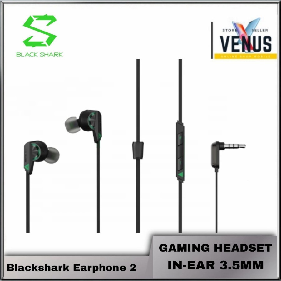 BLACK SHARK EARPHONE 2 IN-EAR 3.5MM GAMING HEADSET