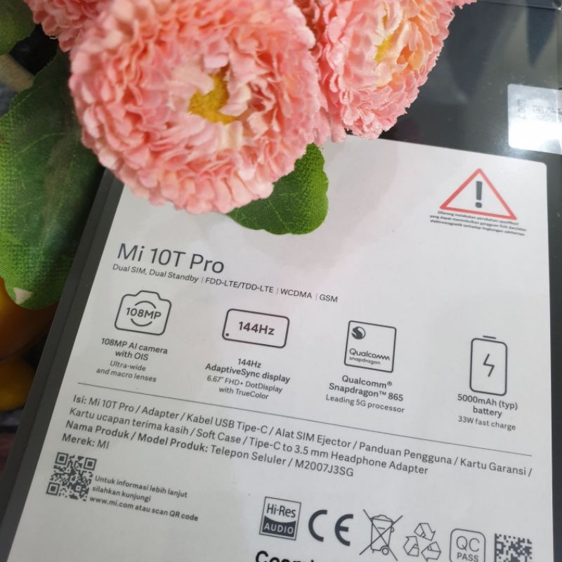 HP PROMO MURAH Xiaomi Mi 10T PRO 8/256 GB 108MP Camera 5G Support.. Garansi Resmi.. New.. Segel