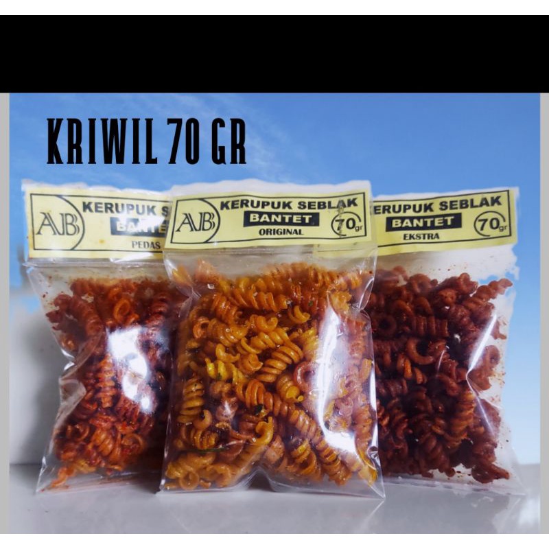 

MAKANAN RINGAN, CAMILAN, MAKARONI BANTET KRIWIL-ULIR-krupukseblakbantetASLIMOJOKERTO