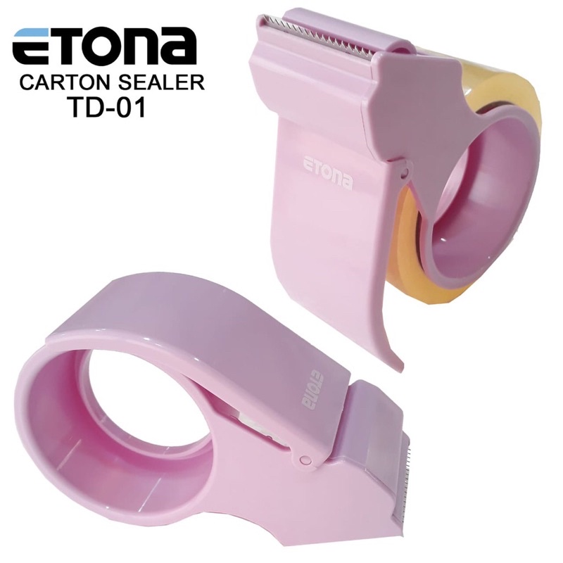 

ETONA Carton Sealer 48mm DISPENSER TAPE LAKBAN 2 INCH/PEMOTONG LAKBAN/RUMAH LAKBAN