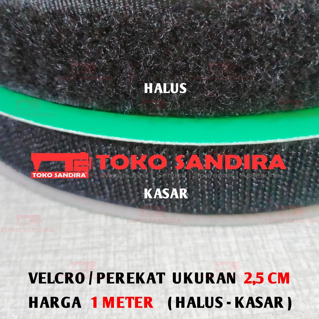 

1 meter Velcro 2,5 cm/Perekat 1 in/perkat 1 in/2.5 cm 1 set (kasar dan halus)