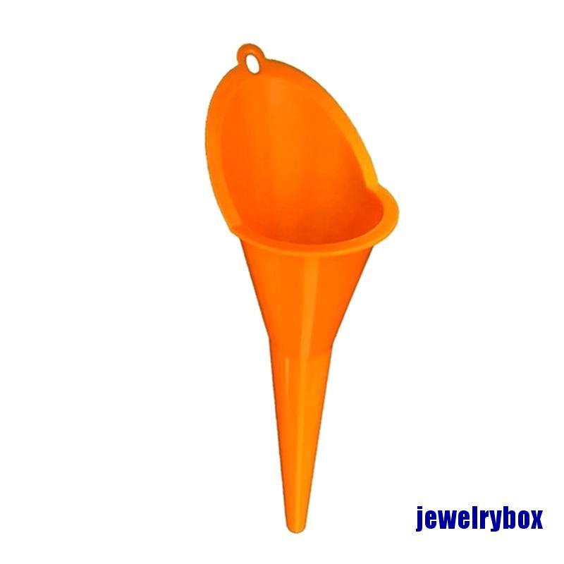 (Jewelrybox) Corong Mulut Panjang Bahan Plastik Untuk Menuang Bahan Bakar / Oli Mobil / Motor