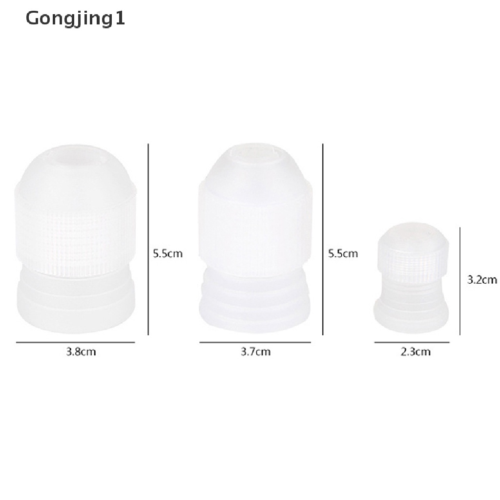 Gongjing1 Adaptor Spuit Piping Bag Ukuran Kecilmediumbesar Untuk Dekorasi Kuepastry