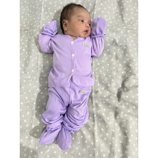 Setelan Baju dan Celana Panjang Bayi Newborn Andreatex Boboko Boy Girl