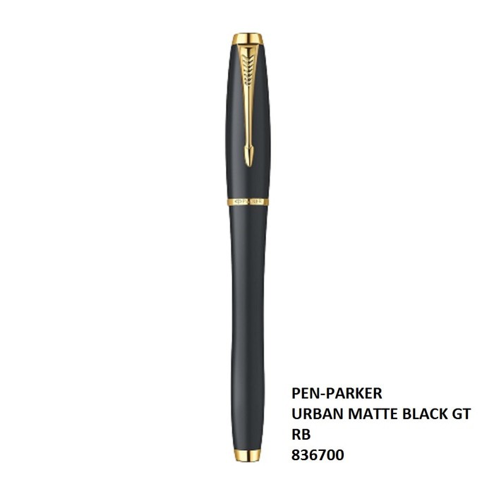 

Pulpen Parker original + grafir nama seri urban matte black gt rb