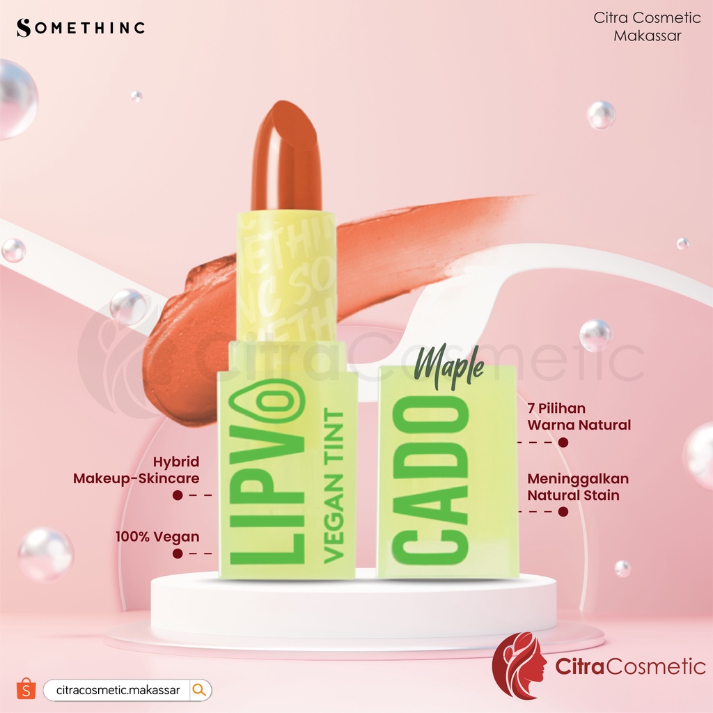 Somethinc Lipvocado Vegan Lip Tint Series