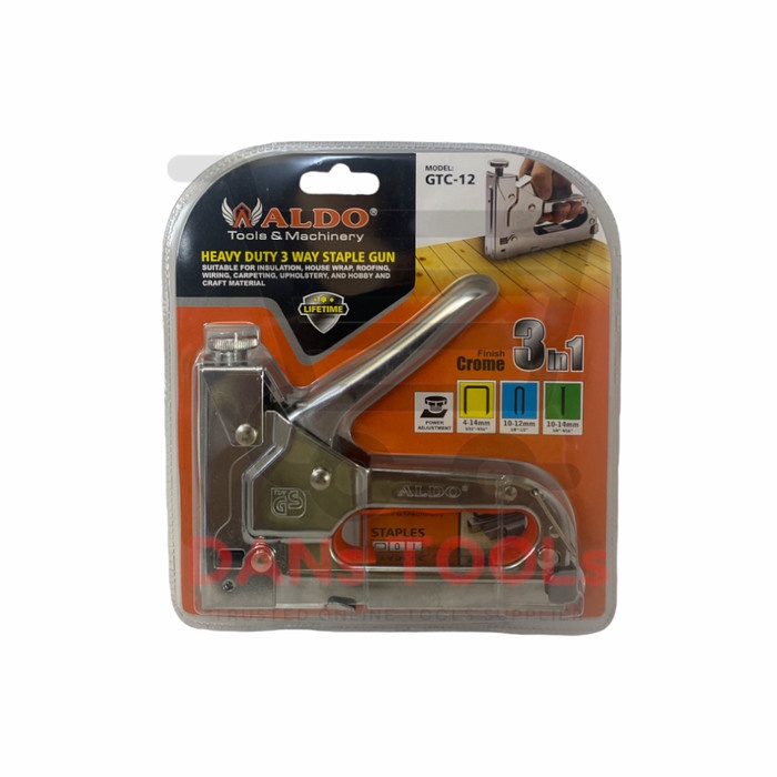 Staple Gun 3 in 1 Manual - Gun Tacker - Stapler Staples Tembak hekter