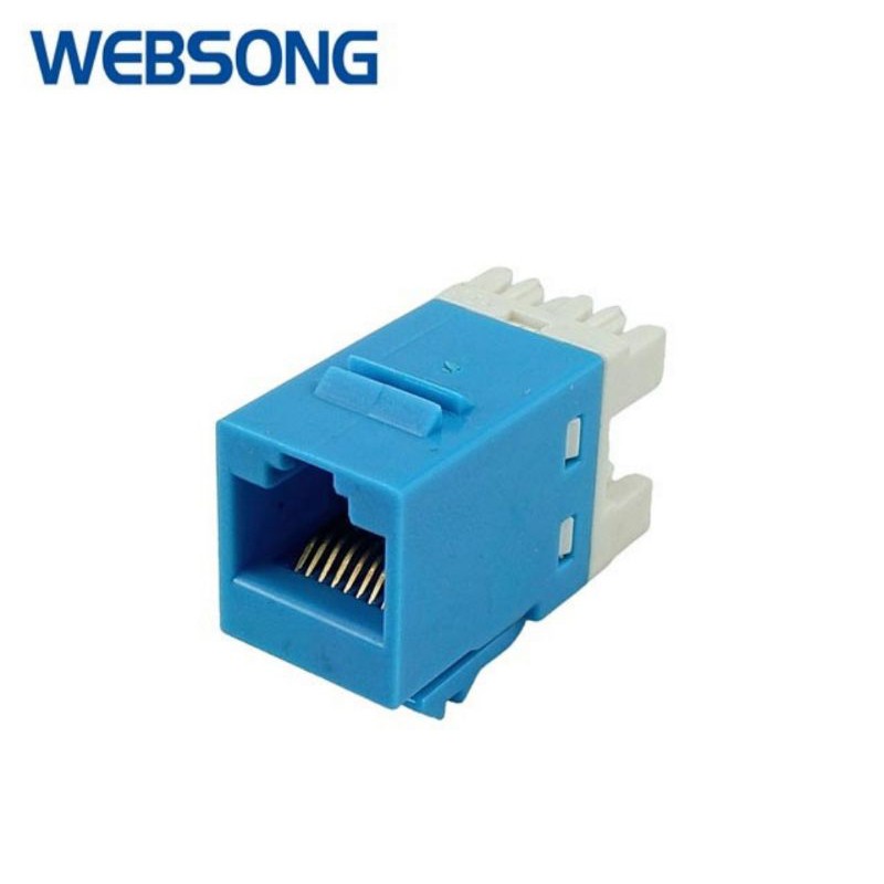 Connector Socket Terminal RJ45 Cat6 F Websong