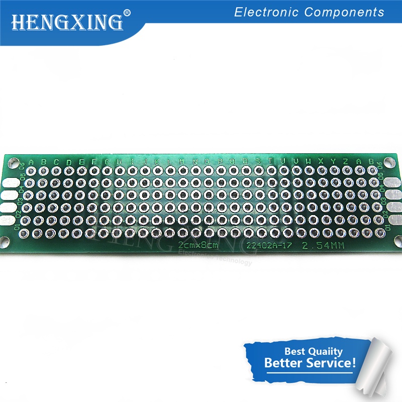 40pcs Papan Sirkuit Prototype PCB Universal Dua Sisi 4x6 5x7 6x8 7x9 Untuk Arduino