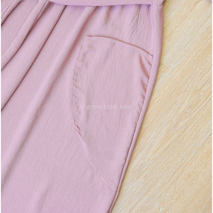 (DBY) GAMIS SLAVINA REMPEL DAILY DRESS WANITA CRINCLE AIRFLOW