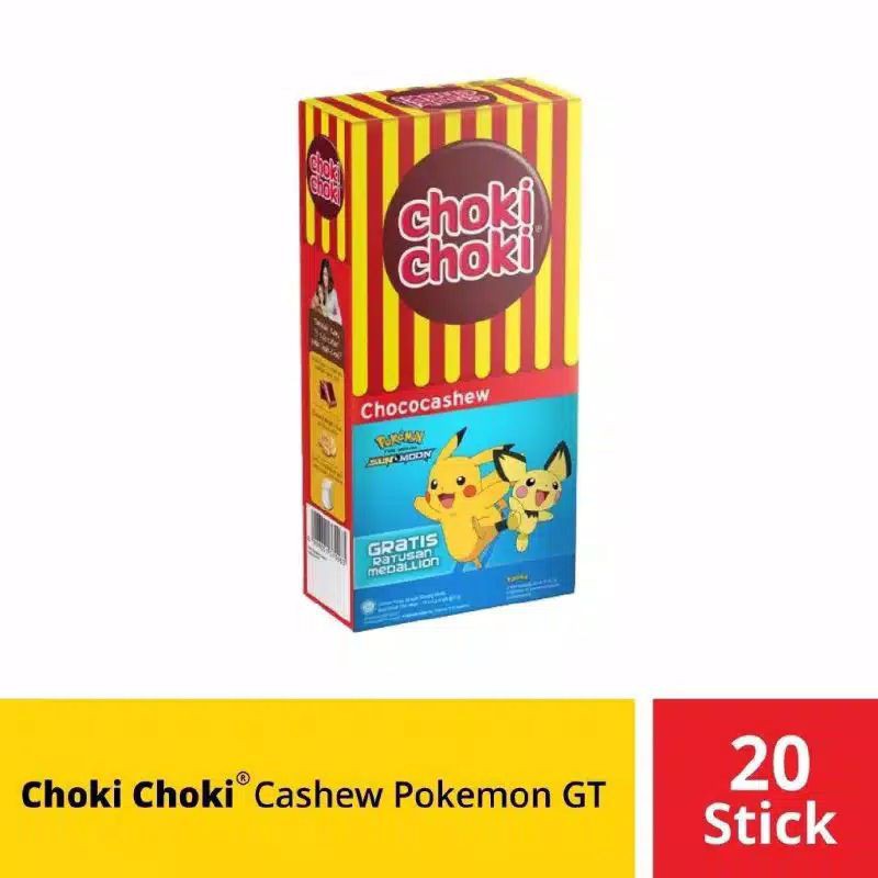 

CHOKI CHOKI CASHEW (1 PACK ISI 20 STICK)