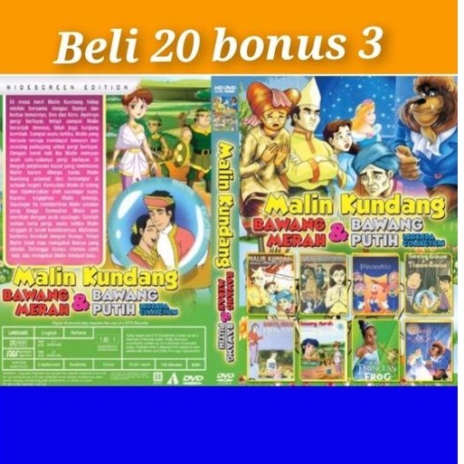 kaset film MALING KUNDANG bawang merah bawah putih