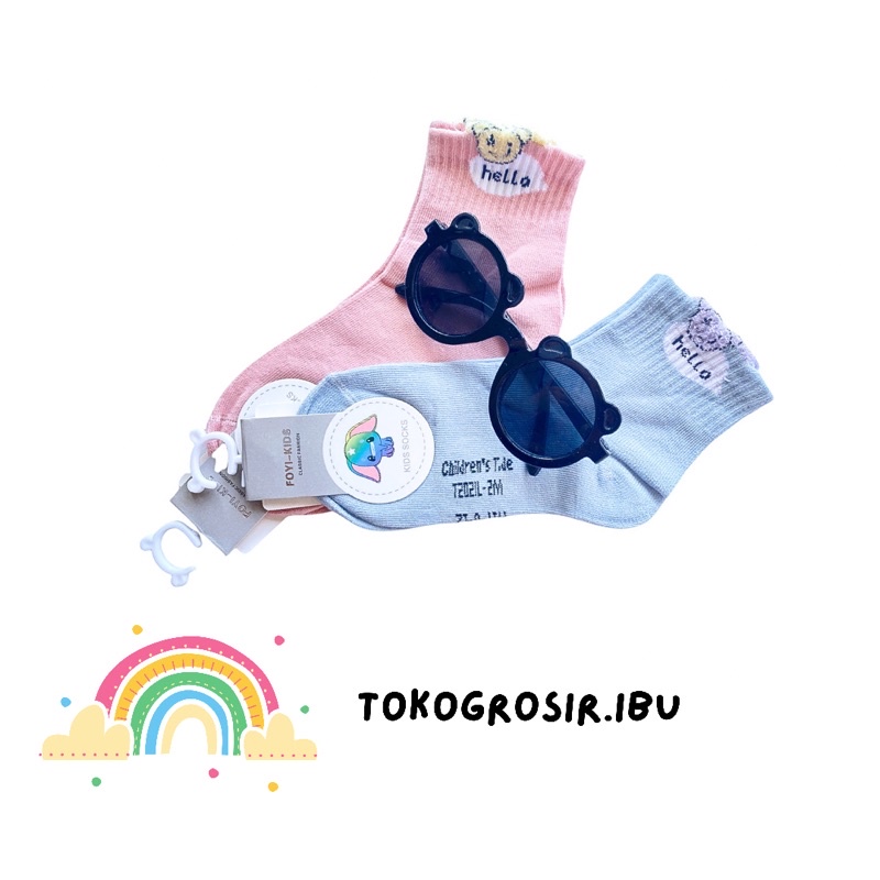 Kaos Kaki Anak Bayi Laki Laki Perempuan 5-12 Tahun Korea Lucu Kaus Kaki Anak Semata Kaki Angkle Socks Anak Bayi Laki Laki Perempuan Balita Kids Aksesoris Sepatu Anak