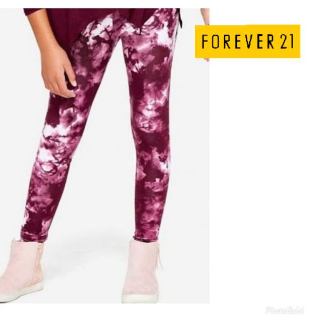 Legging forever 21 sz M junior Xl(14-16y) legging sport leging sport wanita leging lejing