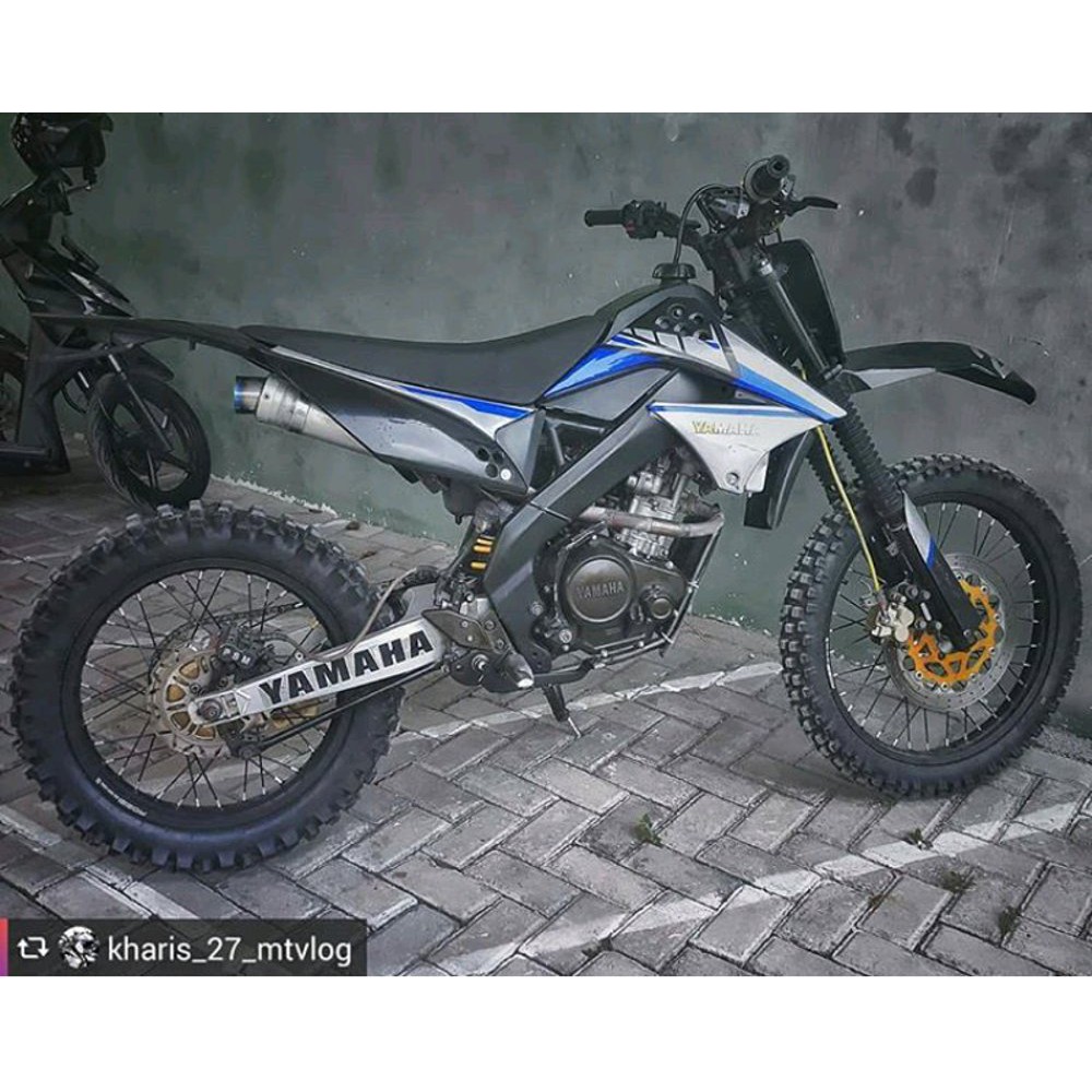 Bodyset Trail Klx Old Plus Subframe Cocok Untuk Vixion Ninja Cbr