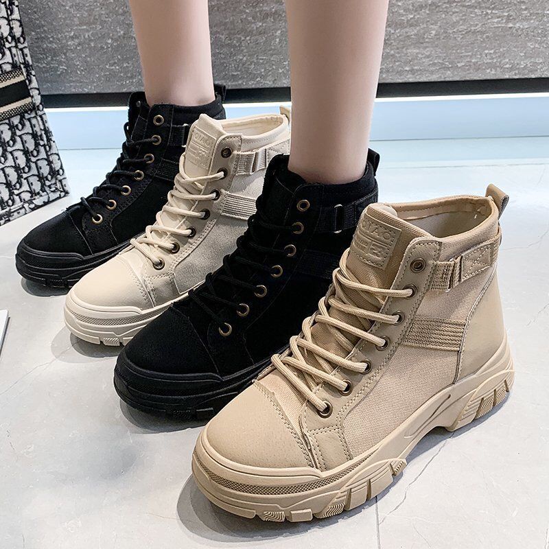 Permata  Boots Sepatu Sneakers Wanita VN1142 Women Shoes Boots Fashion Import