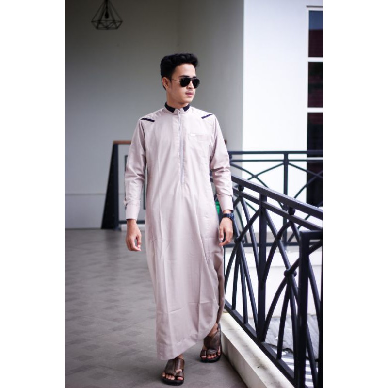 Gamis Pria Thobe Nabban Best Kuality / Bahan Toyobo (atqiya exclusive)