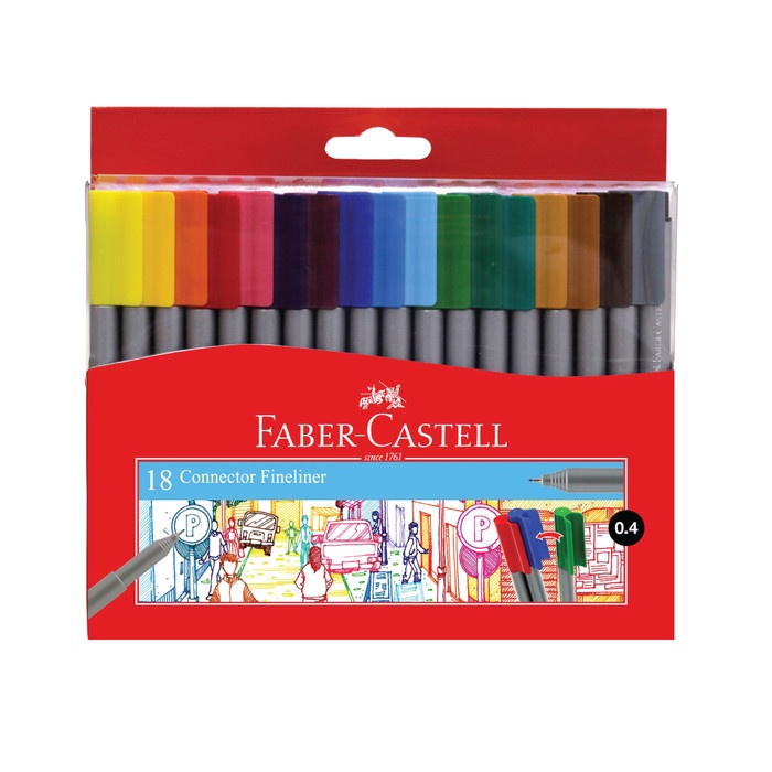 

Faber-Castell Fineliner Set18 promo