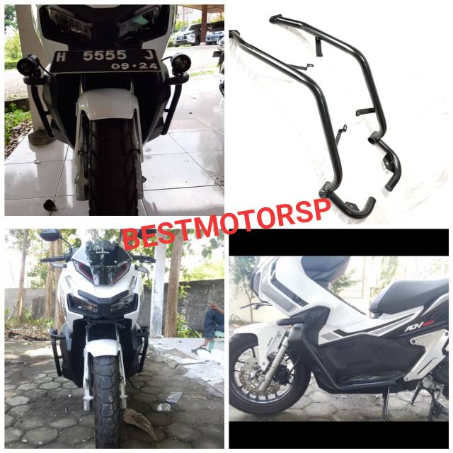 Crashbar Tubullar Honda ADV 150 Pelindung Body Motor