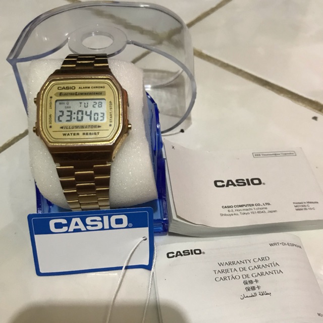 Preloved jam tangan casio