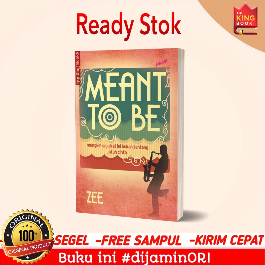 buku meant to be NOVEL  MEANT TO BE MUNGKIN SAJA KALI INI BUKAN TENTANG JATUH CINTA BY ZEE