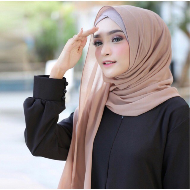 Koyu Hijab PASMINA Part 1 ceruti premium import p12