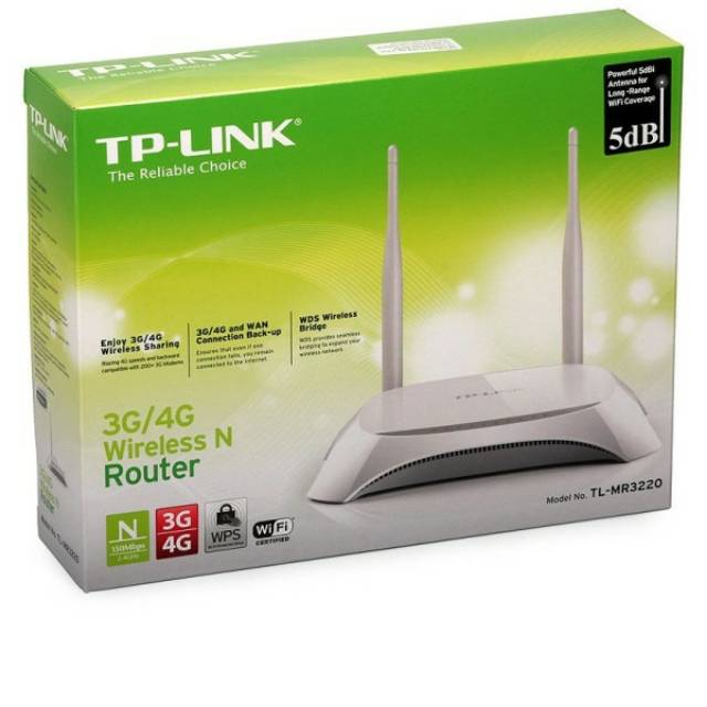 Wireless Router TP-Link TL-MR3220