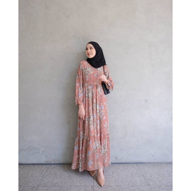 Hanora Dress Mawar by Gonegani