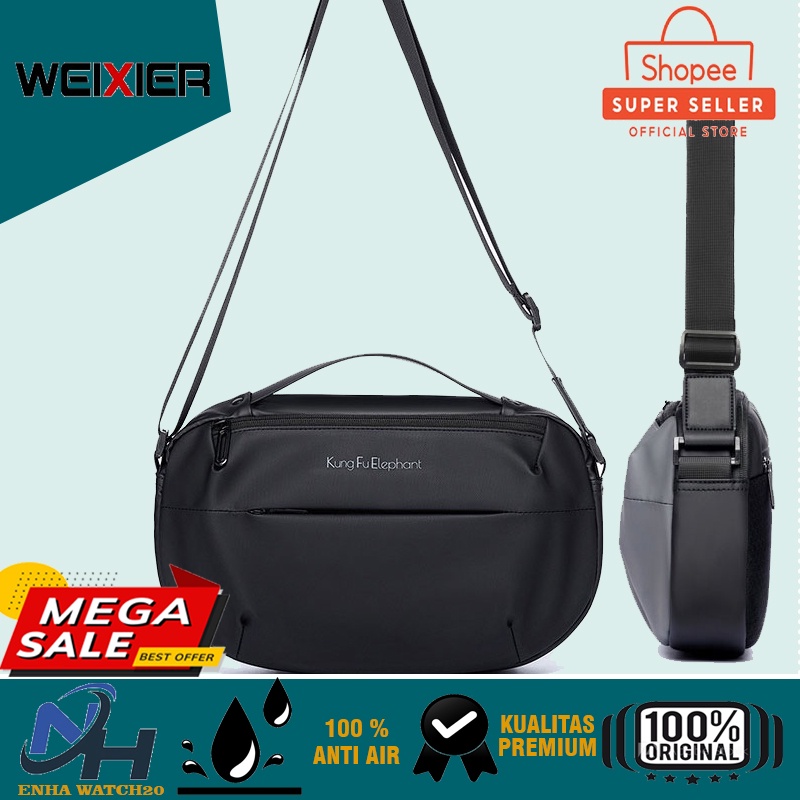 PROMO Chest Bag WEIXIER D232  Tas Selempang Slempang bahu Pria Laki Cowok Cewek Perempuan Wanita Kek