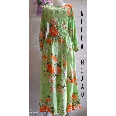 Dress ABG Murah /Dress Kerut Lily Panjang Rayon