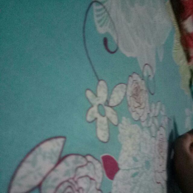 Hiasan Dinding Kaligrafi Poster Kayu Set Lafaz Allah Muhammad Quotes Cafe Vintage Wall Decor 20x20cm