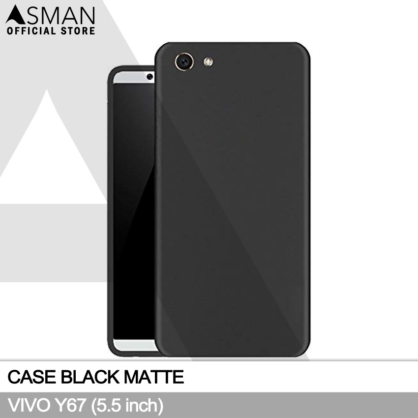Ultraslim VIVO Y67 (5.5&quot;) | Soft Case Black Matte - Hitam