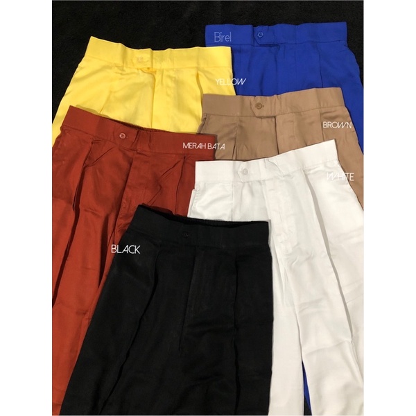 HL YOSSY HIGHWAIST KULOT (REALPICT)