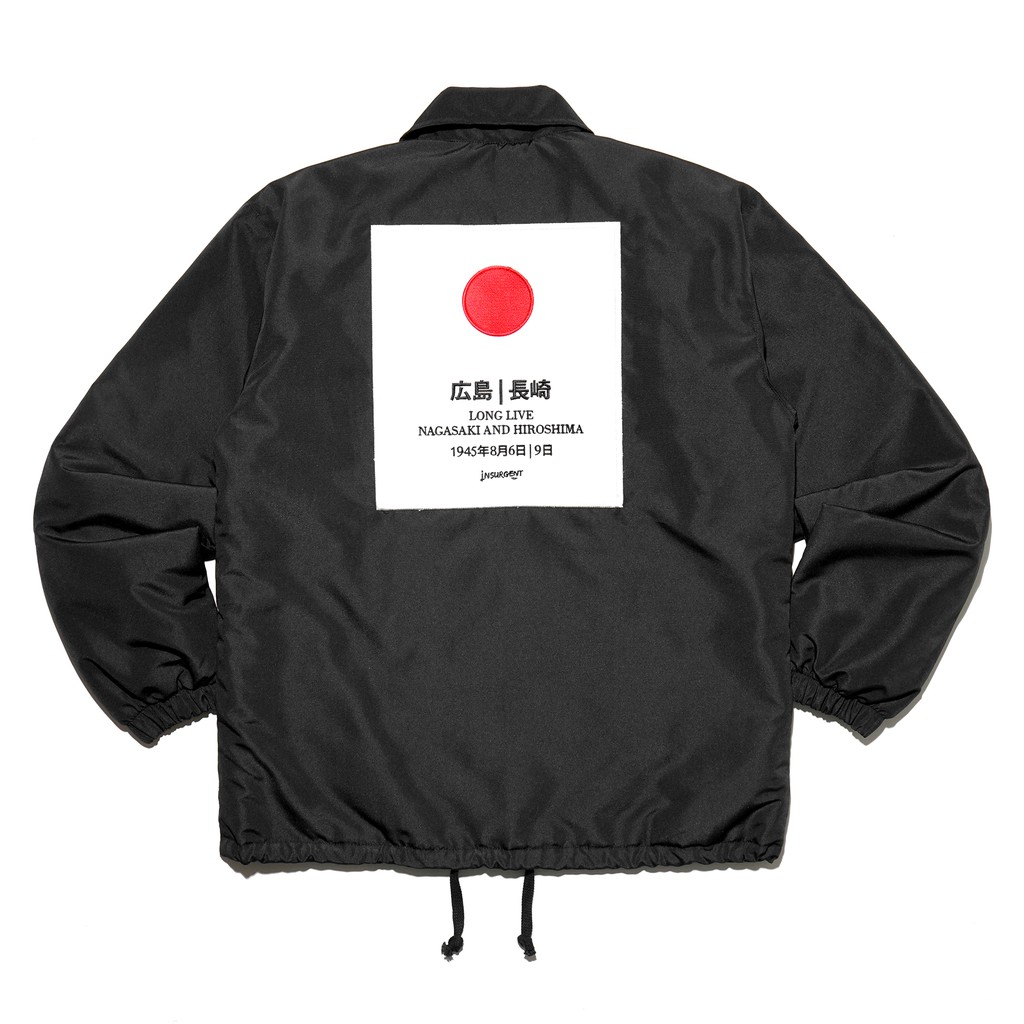 Insurgent Club - Hiroshima Coach Jacket Black