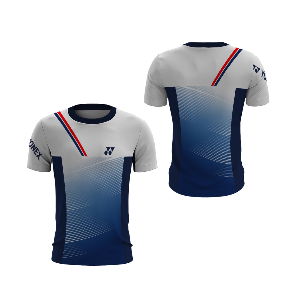 Fikastore - Kaos Jersey Badminton Pria / Jersey Badminton Bulutangkis - 08