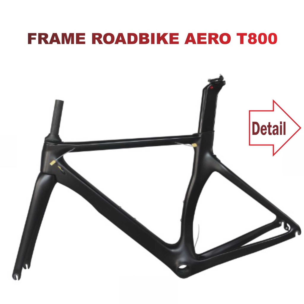 FRAME Roadbike Aero Road Racing Bike Full Carbon Rim Brake
