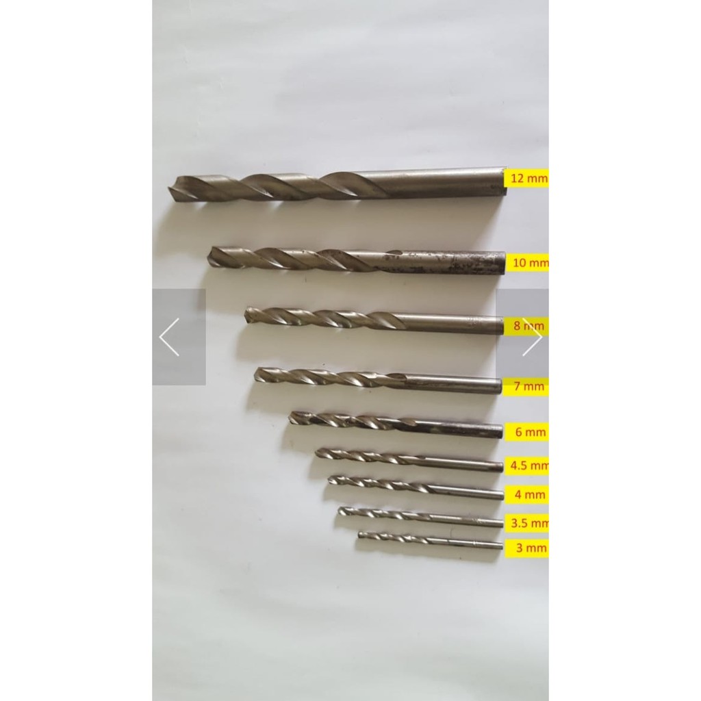 MATA BOR BESI GLORIOUS KUNING 2MM - MATA BOR BESI KUNING 2MM - MATA BOR BESI 2MM - MATA BOR BESI - M