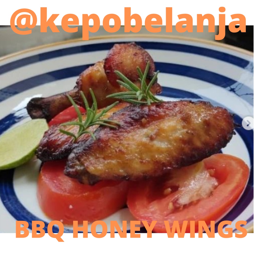 

PROMO BBQ CHICKEN WINGS FROZEN FOOD MAKANAN OLAHAN ALA PIZZA HUT MURAH