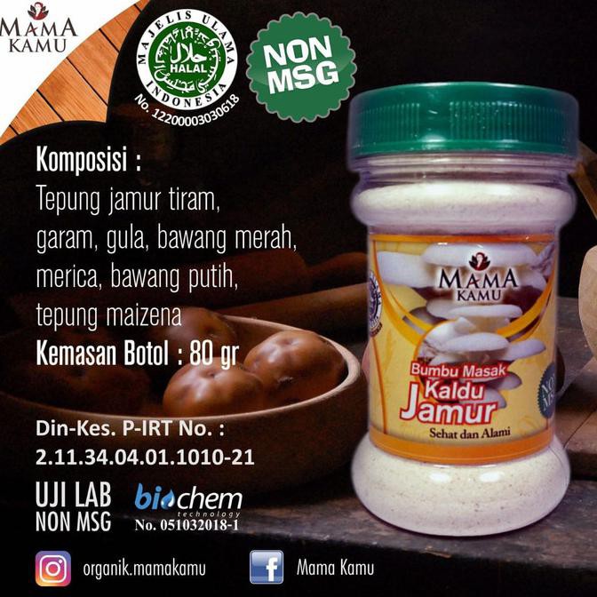 

Kaldu Jamur Bumbu Masak Non MSG