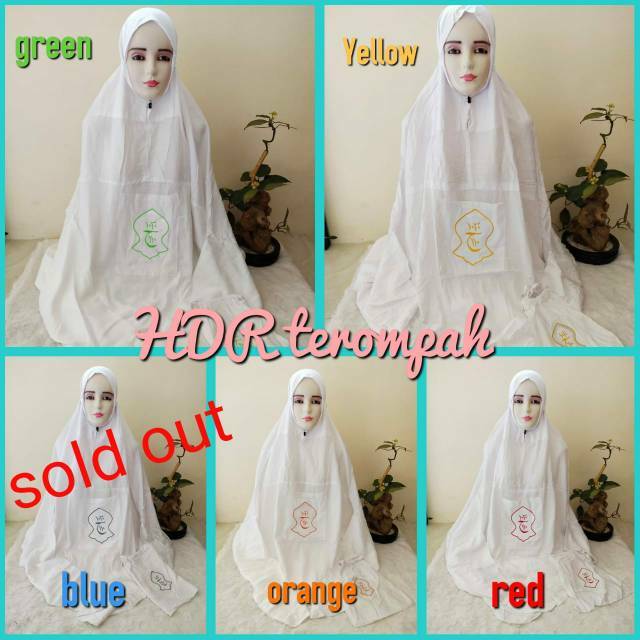 Mukena Hadramaut Terompah