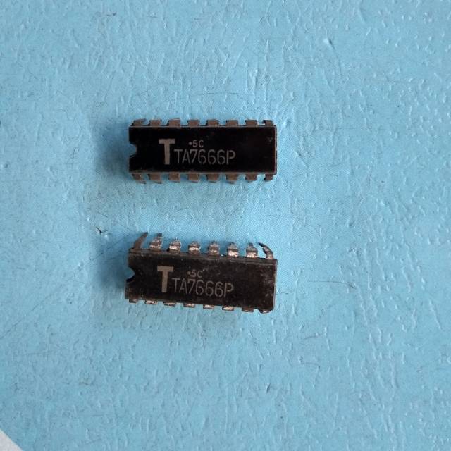 IC TA7666P kaki 2x8pin Toshiba